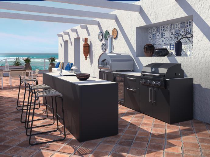Cuisine extérieur FONTANA FORNI Barbecue